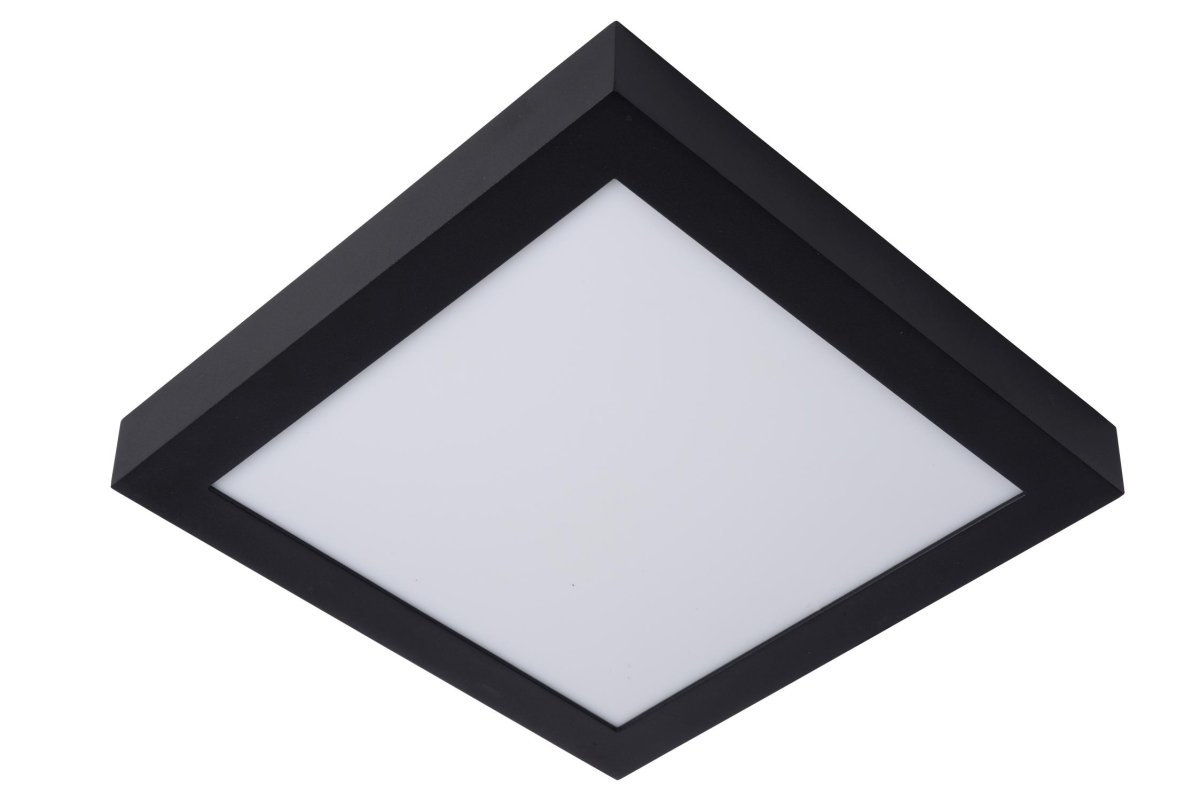 Brice-Led 30cm Svart baderomslampe Fra Lucide - Leter du etter en taklampe av høy kvalitet med den nyeste LED-teknologien og et tidløst design?