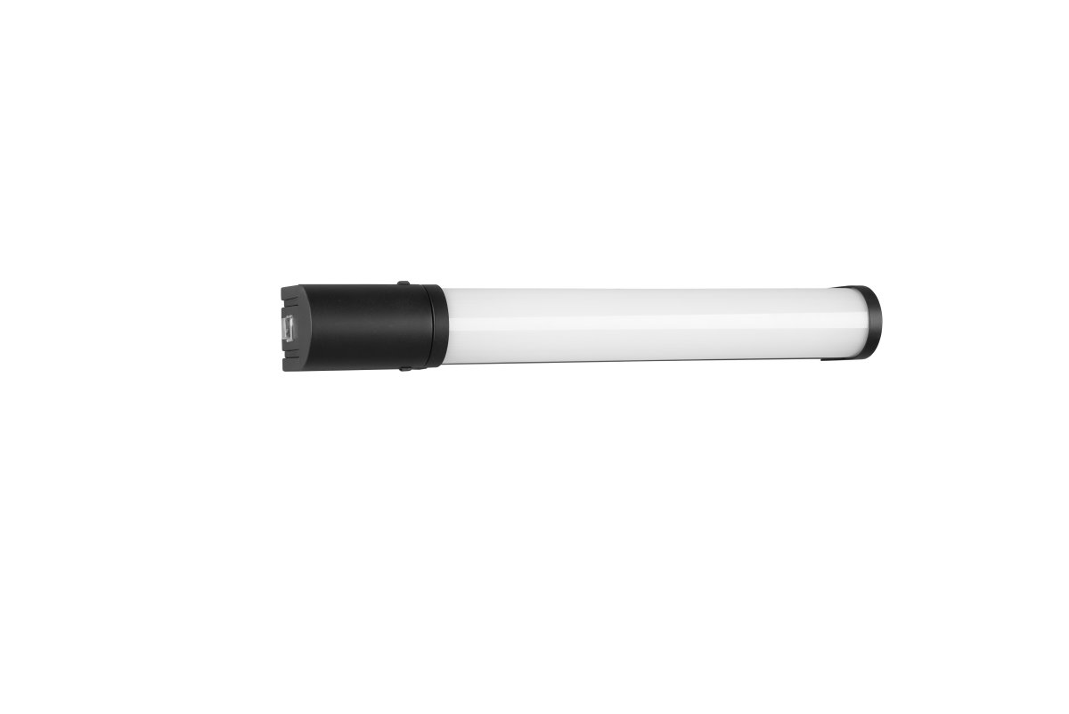 Piera 42cm Svart baderomslampe Fra Trio Lighting - Den minimalistiske PIERA vegglampen er både design- og funksjonelt ideell for badet eller andre krevende områder.