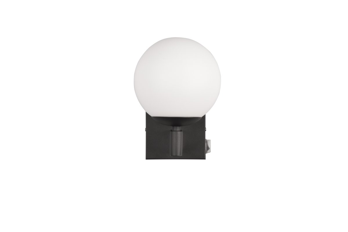 Kula Svart baderomslampe Fra Trio Lighting - 