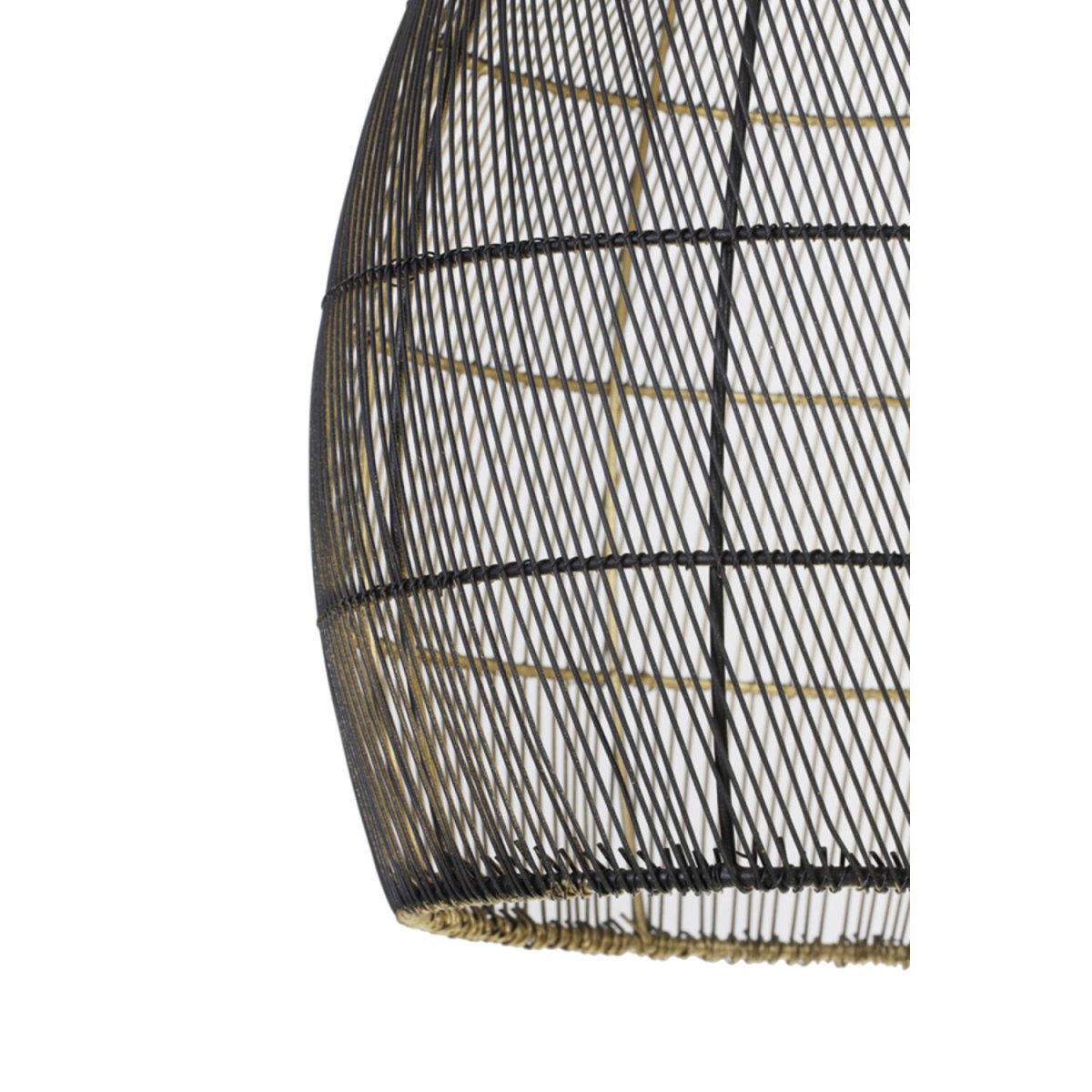 Meya Ø30 Svart/gull Taklampe Fra Light & Living - 