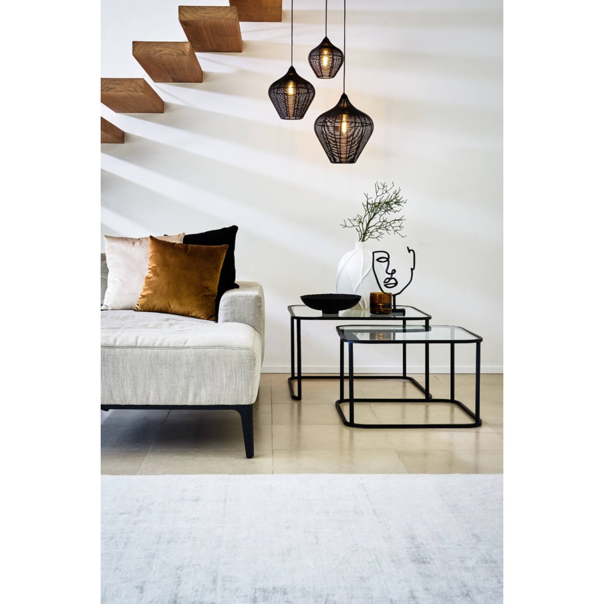 Alvaro Ø36 Svart Taklampe Fra Light & Living - 