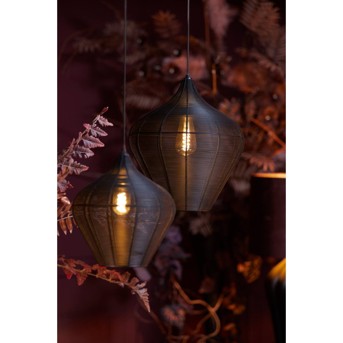 Alvaro Ø36 Svart Taklampe Fra Light & Living - 