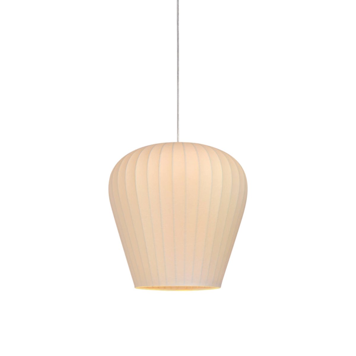 Xela Ø38 Hvit Taklampe Fra Light & Living - Xela er en dekorativ taklampe i en myk og organisk form, med en hvit finish.