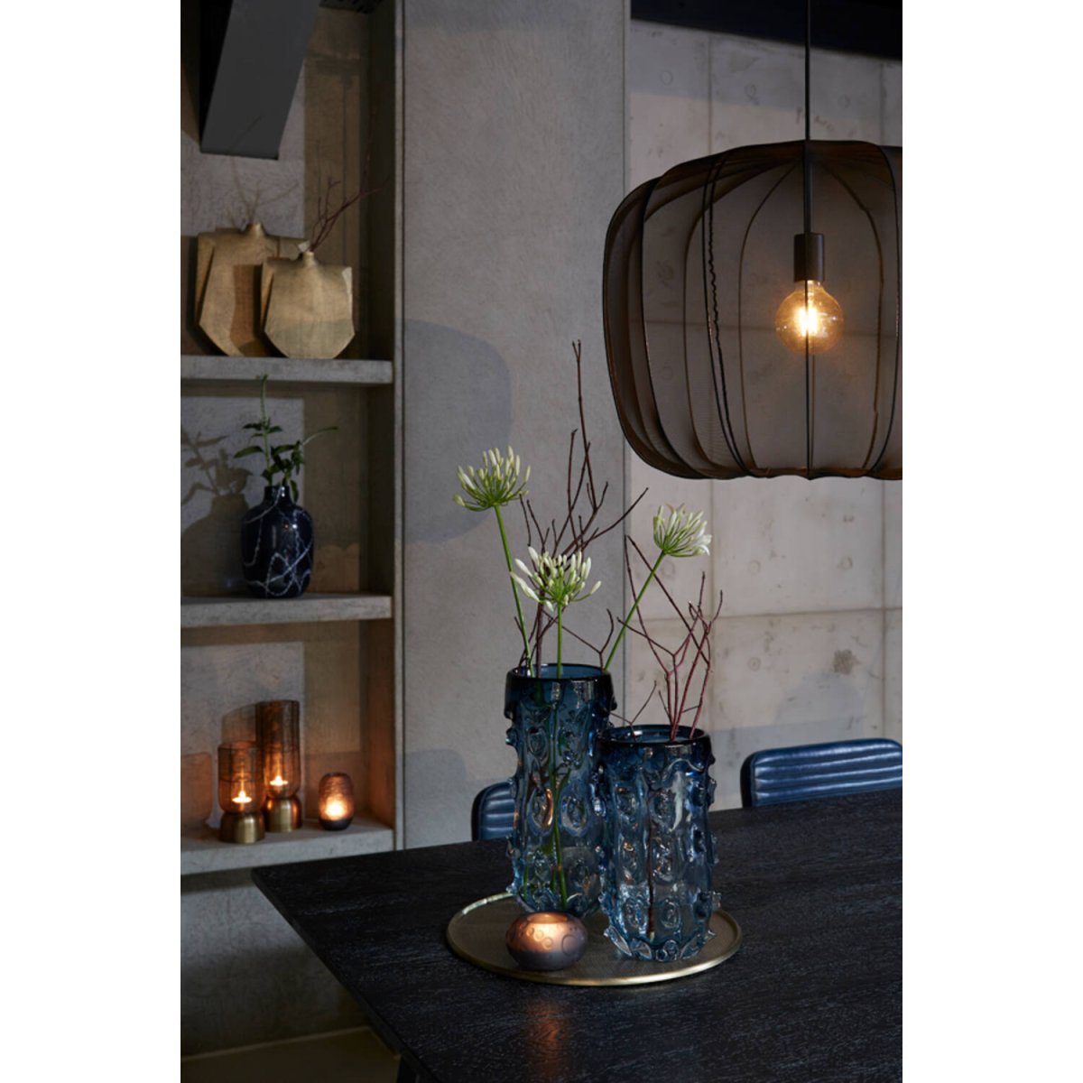 Plumeria Ø50 Svart Taklampe Fra Light & Living - 