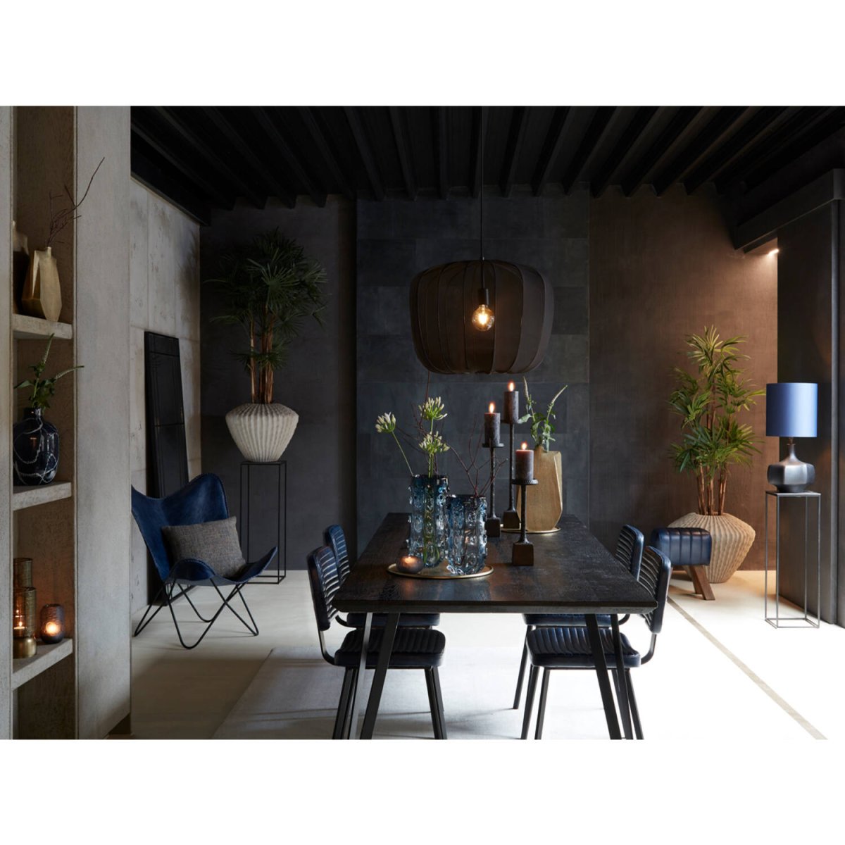 Plumeria Ø60 Svart Taklampe Fra Light & Living - 