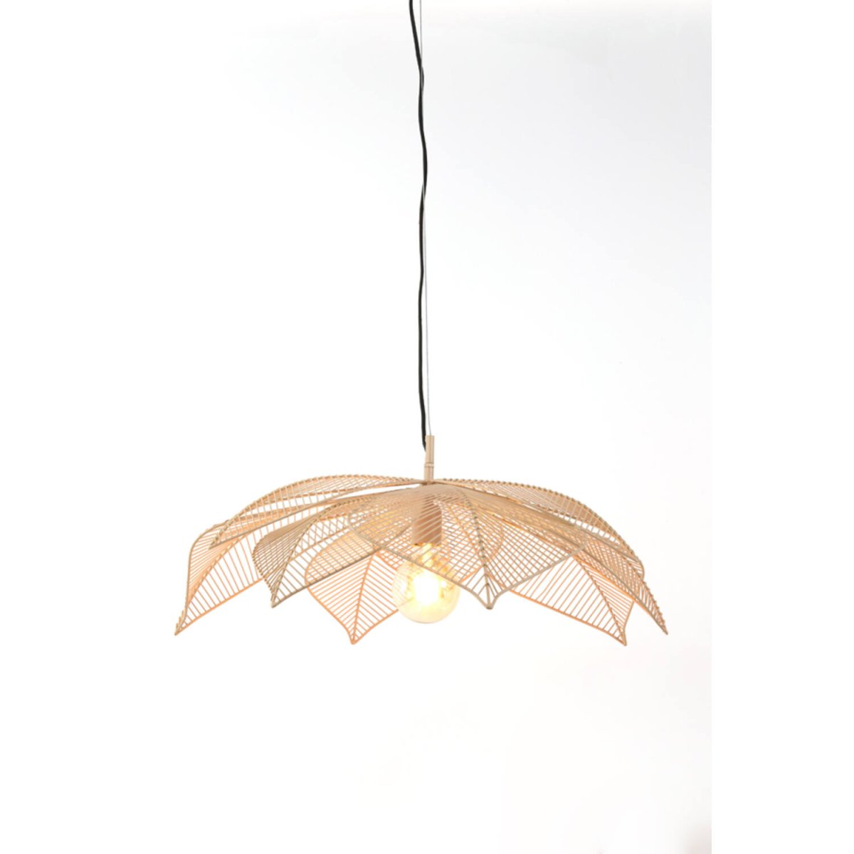 Pavas Ø72 Beige Taklampe Fra Light & Living - 