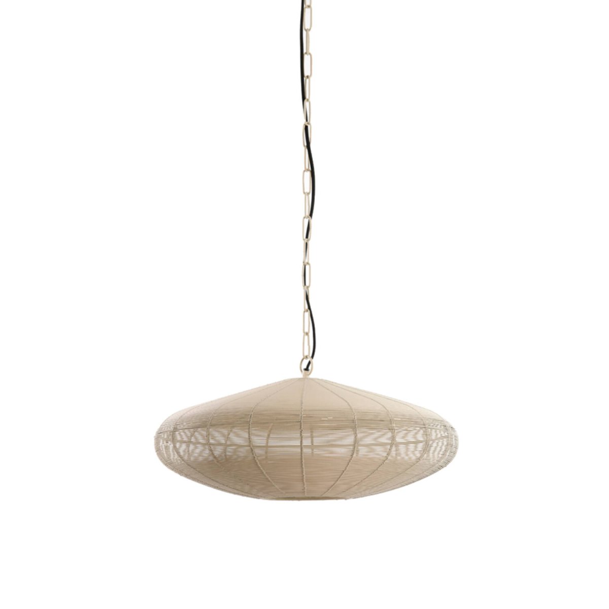 Bahoto Ø50 Kremet hvit Taklampe Fra Light & Living - 