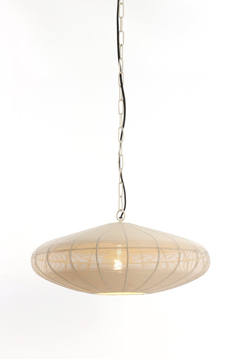 Bahoto Ø50 Kremet hvit Taklampe Fra Light & Living - 