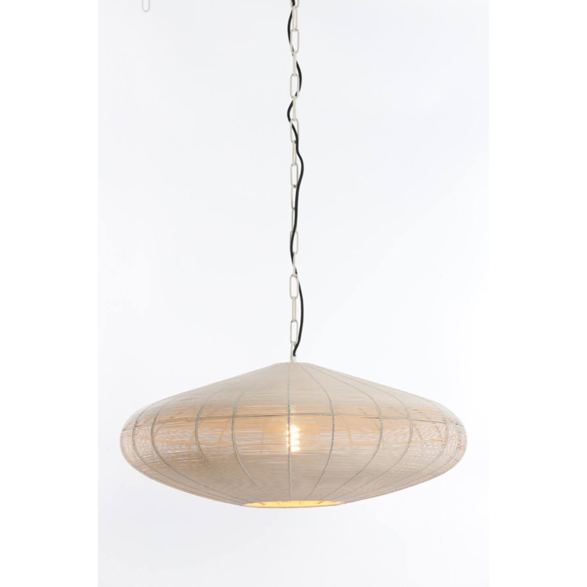 Bahoto Ø60 Kremet hvit Taklampe Fra Light & Living - 