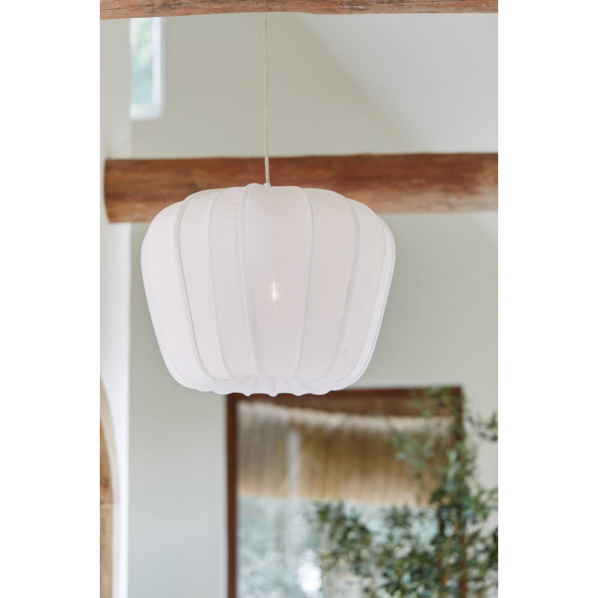 Zubedo Ø60 Kremet hvit Taklampe Fra Light & Living - 