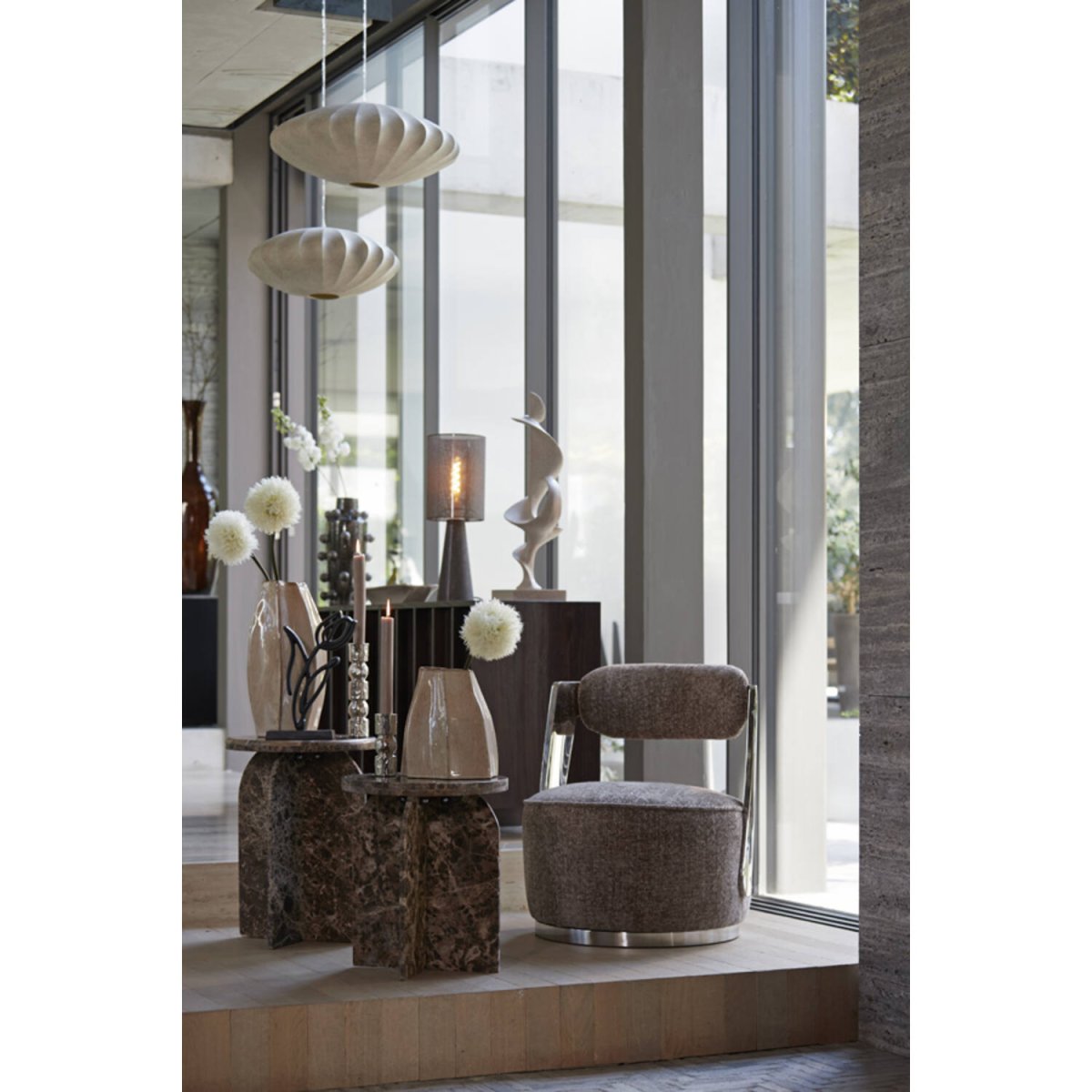 Fay Ø60 Brun Taklampe Fra Light & Living - 