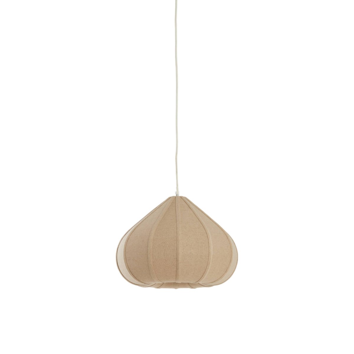 Zubeda Ø40 Brun Taklampe Fra Light & Living - Zubeda er en stilig pendellampe med en naturlig brun linskjerm.