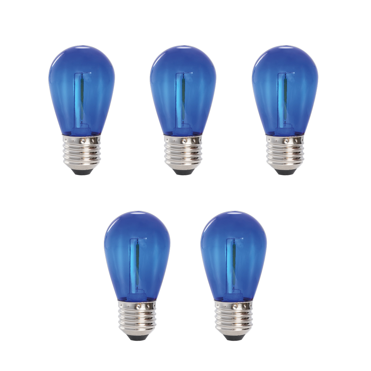 Deco bulb x 5 Blå Fra Lightson - Hageplugg &amp; Play fra LightsOn er et fleksibelt og rimelig 12-voltssystem for hagen din, som du enkelt installerer selv og senere kan bygge på, opptil 50 meter, hvis du ønsker det.