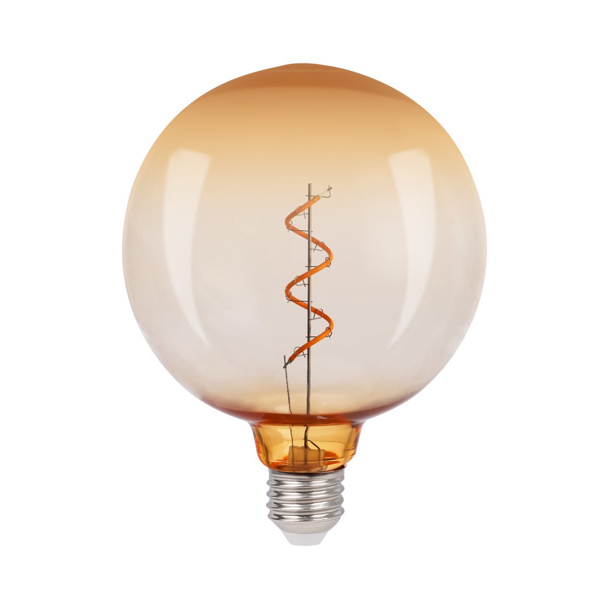 Deco bulb XL Årgang Fra Lightson - Denne Deco-pæren med kobberfarget verdikopp i XL-format (12cm) passer perfekt til Gravity-pendelen, men også til festløkken Cozy.