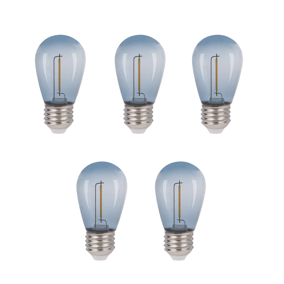 Deco bulb x 5 Røykfarget Fra Lightson - Hageplugg &amp; Play fra LightsOn er et fleksibelt og rimelig 12-voltssystem for hagen din, som du enkelt installerer selv og senere kan bygge på, opptil 50 meter, hvis du ønsker det.