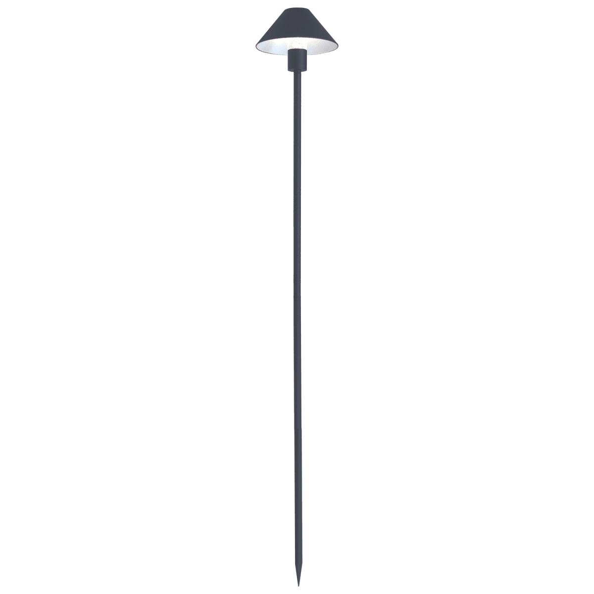 Apollo Flex Mørk grå Fra Lightson - Apollo Flex &auml;r perfekt f&ouml;r dig som &auml;lskar skandinavisk design och letar efter en n&auml;ttare lampa till din kruka, rabatt eller g&aring;ng.