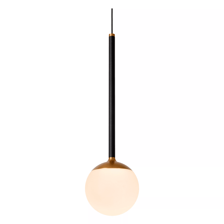 Calina Ø10 Svart Taklampe Fra Lucide - Den høye og lave designen gjør den enkel å tilpasse til ulike rom og behov.