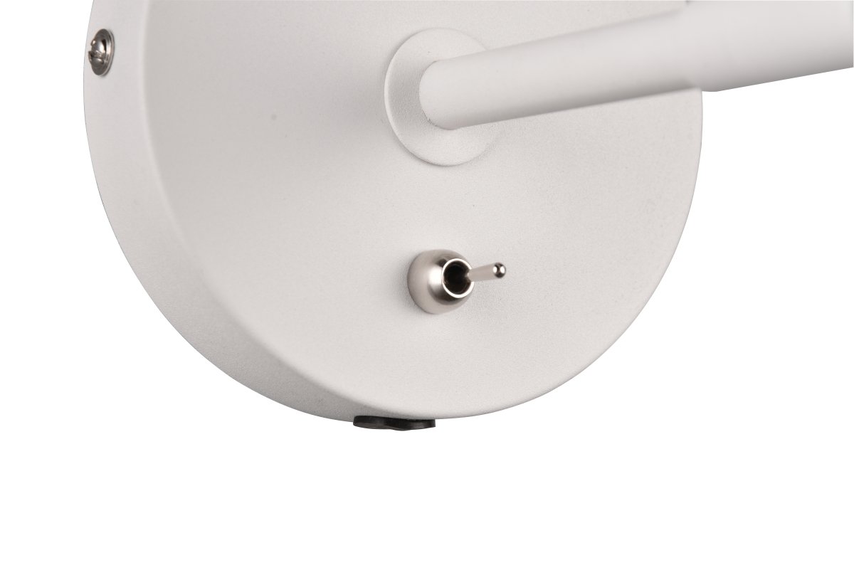 Enzo 16cm Hvit leselampe Fra Trio Lighting - Enzo er en vegglampe med et stilig, minimalistisk design som løfter interiøret ditt med subtil eleganse.