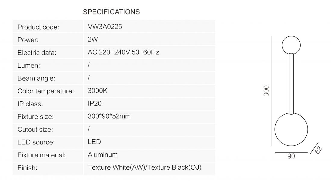 Alba long LED 30cm Hvit Fra Lampan - Gi interi&oslash;ret et l&oslash;ft med den lange LED-vegglampen Alba en elegant og energieffektiv l&oslash;sning for moderne hjem og hotellmilj&oslash;er.