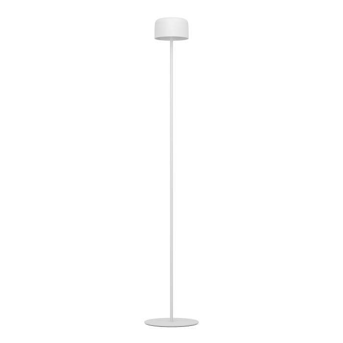 Roccanova 120cm Hvit solcellelampe Fra Eglo - Roccanova er en stilig, solcelledrevet gulvlampe som kombinerer form og funksjon for både innendørs og utendørs bruk.