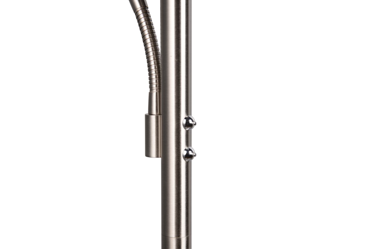Willis Børstet stål gulvlampe Fra Trio Lighting - 
