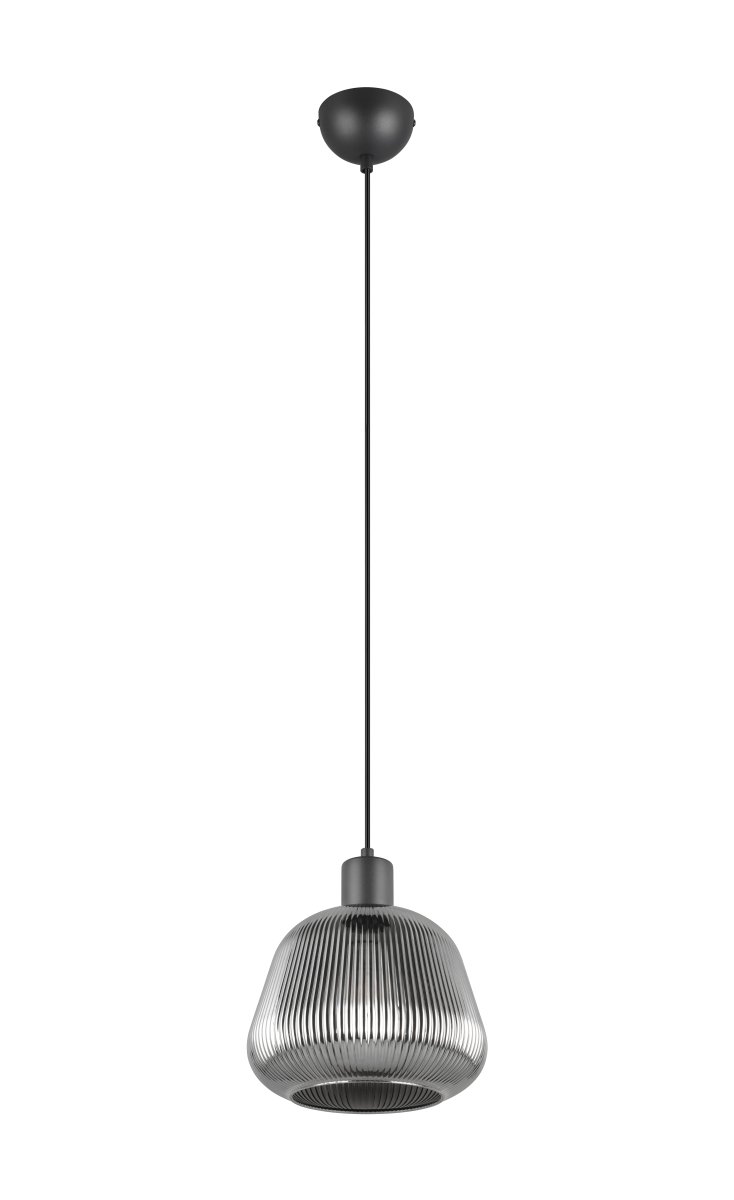 Tarifa Ø22 Røykgrå Taklampe Fra Trio Lighting - 
