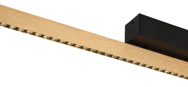 Dentsy 150cm Kopper Taklampe Fra Globo Lighting - Med den smidiga touchknappen f&ouml;r av/p&aring; och den stegl&ouml;sa touchdimmern kan du enkelt justera ljusstyrkan efter &ouml;nskem&aring;l.