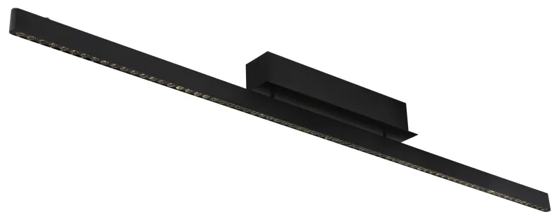 Dentsy 120cm Svart Taklampe Fra Globo Lighting - Med den smidiga touchknappen f&ouml;r av/p&aring; och den stegl&ouml;sa touchdimmern kan du enkelt justera ljusstyrkan efter &ouml;nskem&aring;l.