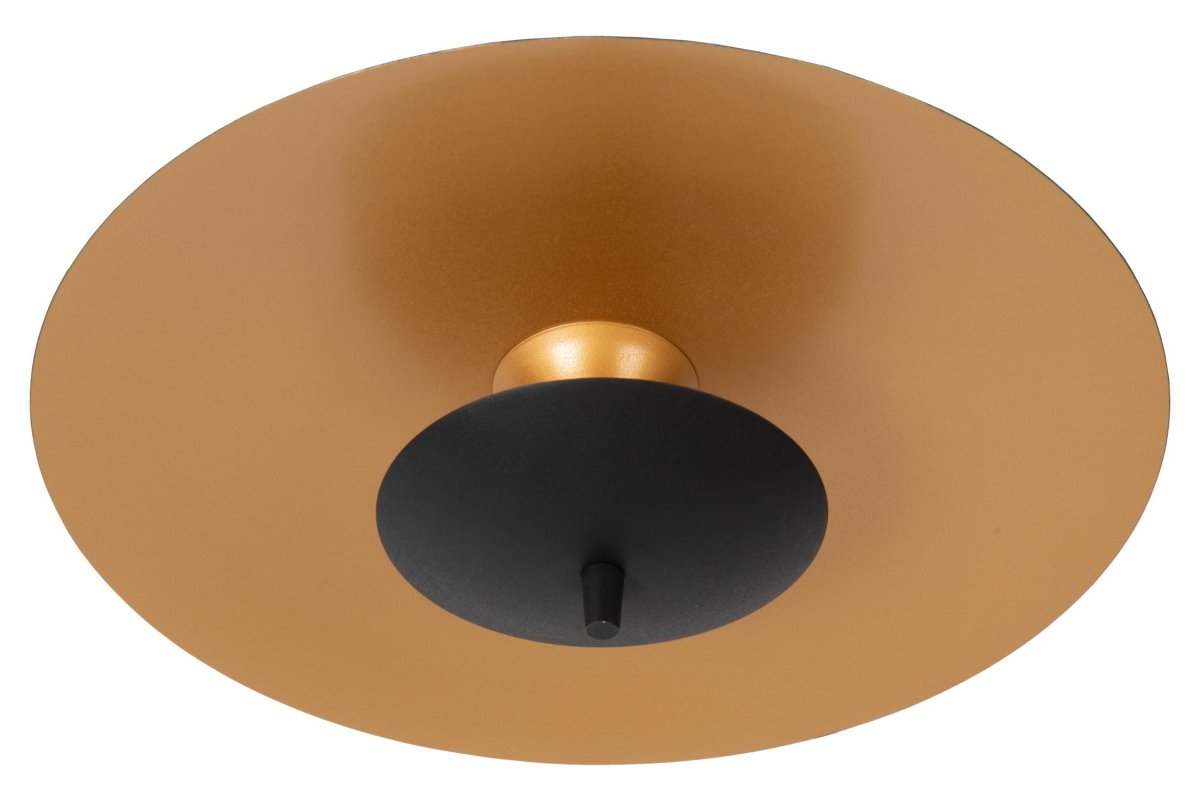 Vulcan Ø35 Svart plafond Fra Lucide - Diskret, men fengslende, moderne, men skiftende; koselig: denne lampen er en eksplosjon av stil og innovasjon som bringer magien til vulkanen inn i hjemmet ditt.