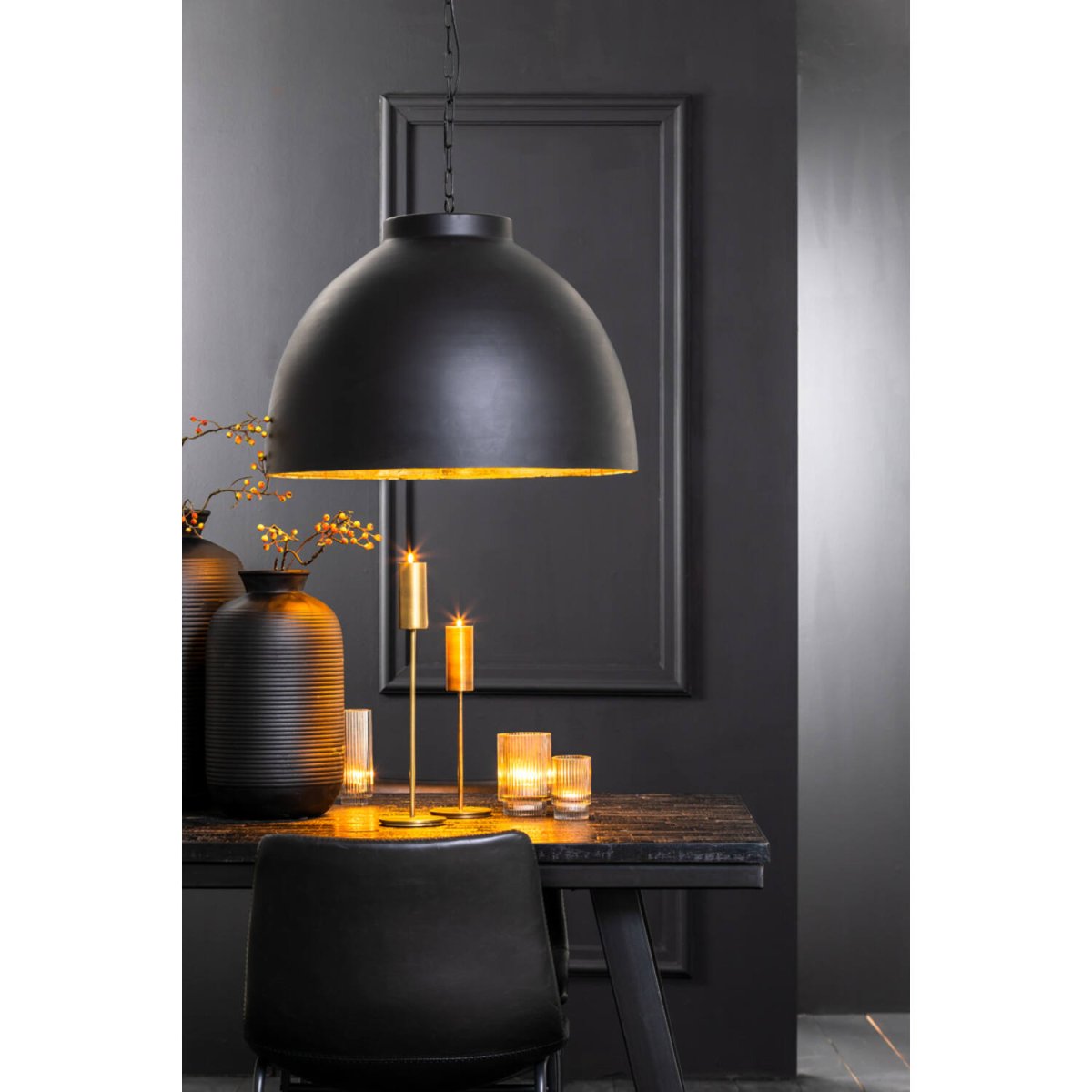 Kylie Ø60 Svart Taklampe Fra Light & Living - 
