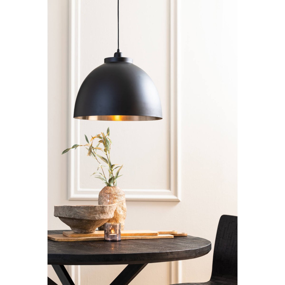 Kylie Ø45 Svart/nikkel Taklampe Fra Light & Living - 