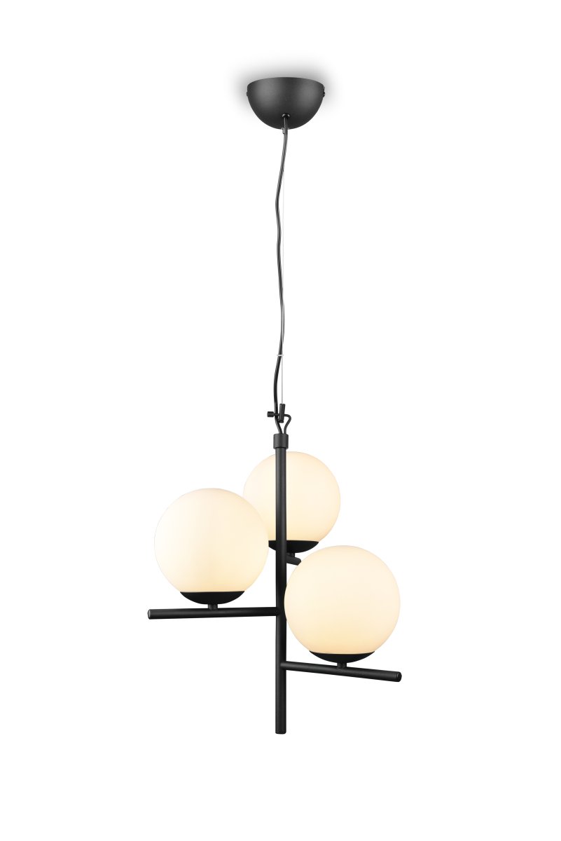 Pure Ø40 Svart Taklampe Fra Trio Lighting - Den er perfekt for å lyse opp spisebordet og for å understreke din personlige stil.