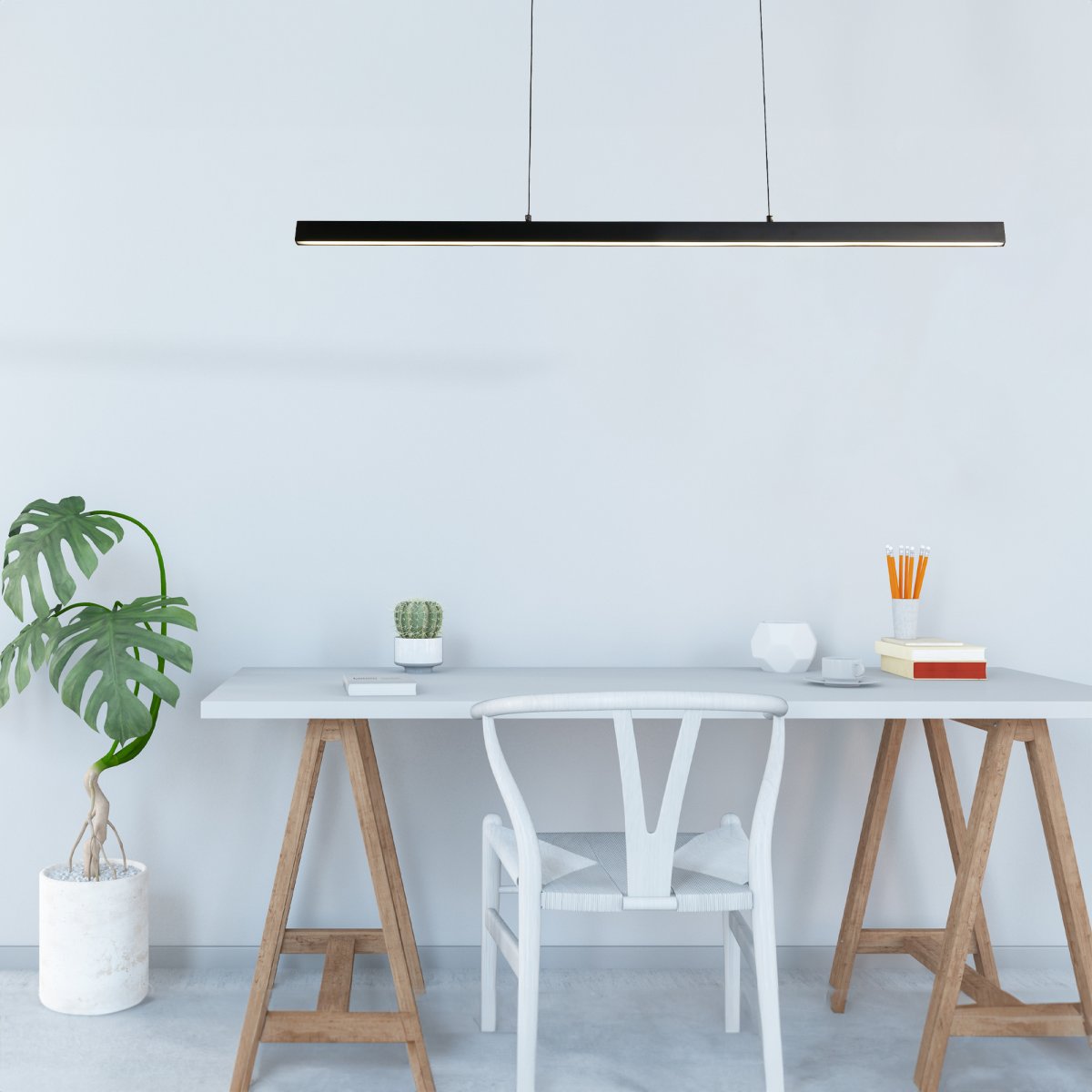 Bloom 108cm Svart Taklampe Fra Searchlight - Den kan heves og senkes og har en fengslende virvelformet design som skaper et visuelt slående fokus i rommet.