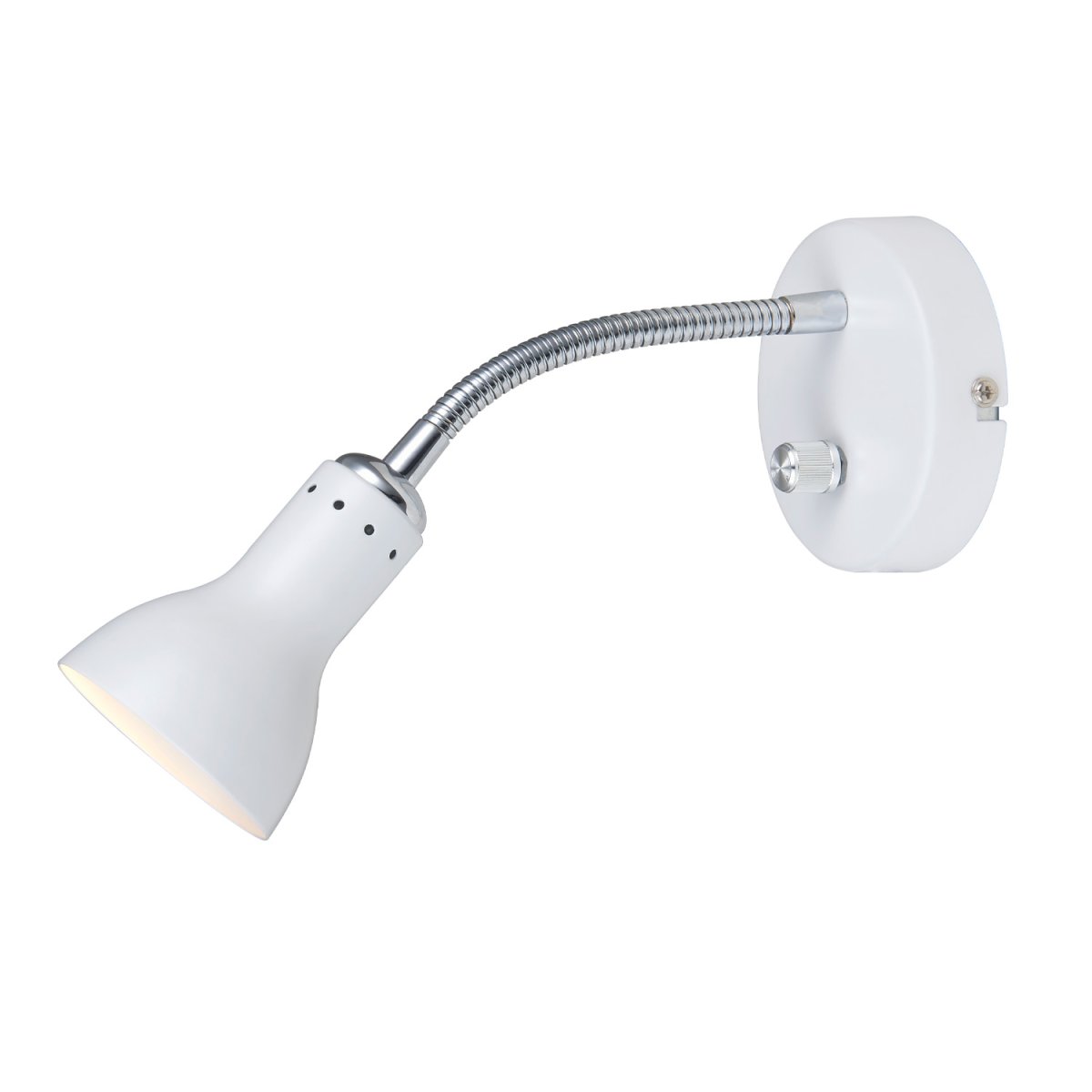 Mikado Hvit leselampe Fra Halo Design - Mikado er en stilig og praktisk vegglampe som kombinerer fleksibilitet med moderne design.