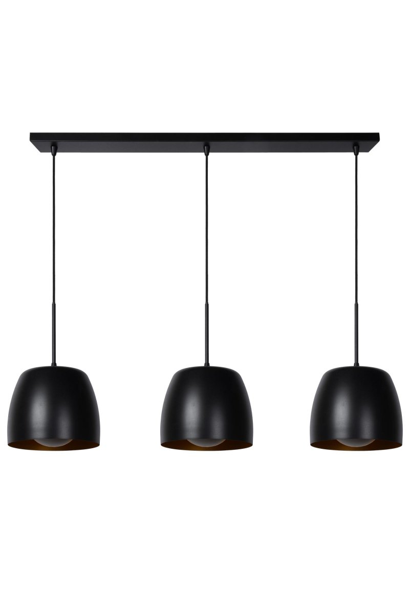 Nolan 105cm Svart Taklampe Fra Lucide -  Unike produktegenskaperPasser for bruk med LED-lyskilderDenne lampen er justerbar i høyLett å koble til en dimmer (ekskl.