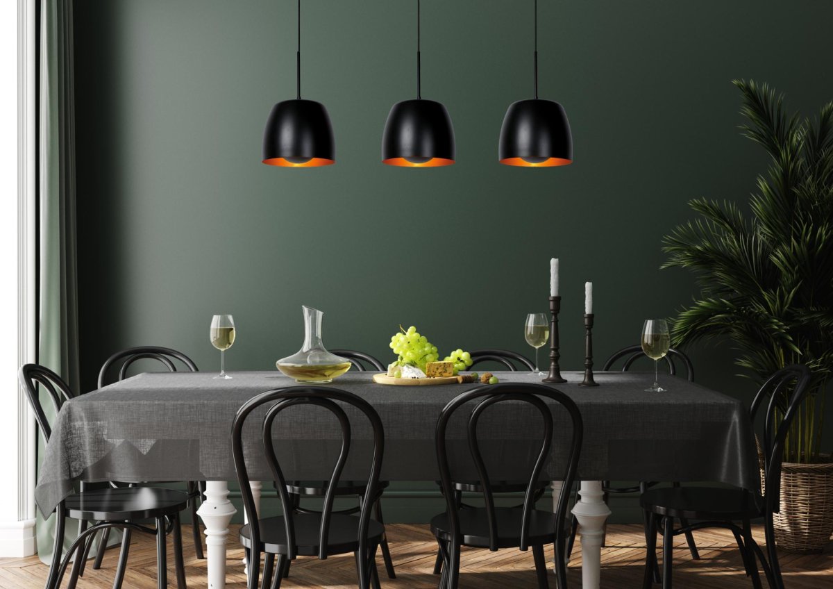 Nolan 105cm Svart Taklampe Fra Lucide -  Unike produktegenskaperPasser for bruk med LED-lyskilderDenne lampen er justerbar i høyLett å koble til en dimmer (ekskl.