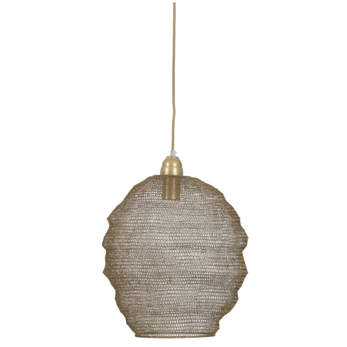 Nina Ø38 Bronse Taklampe Fra Light & Living - Det er et stilig valg for kj&oslash;kkenet, stuen eller soverommet hvor du &oslash;nsker &aring; legge til et snev av h&aring;ndverk og naturlig skj&oslash;nnhet.