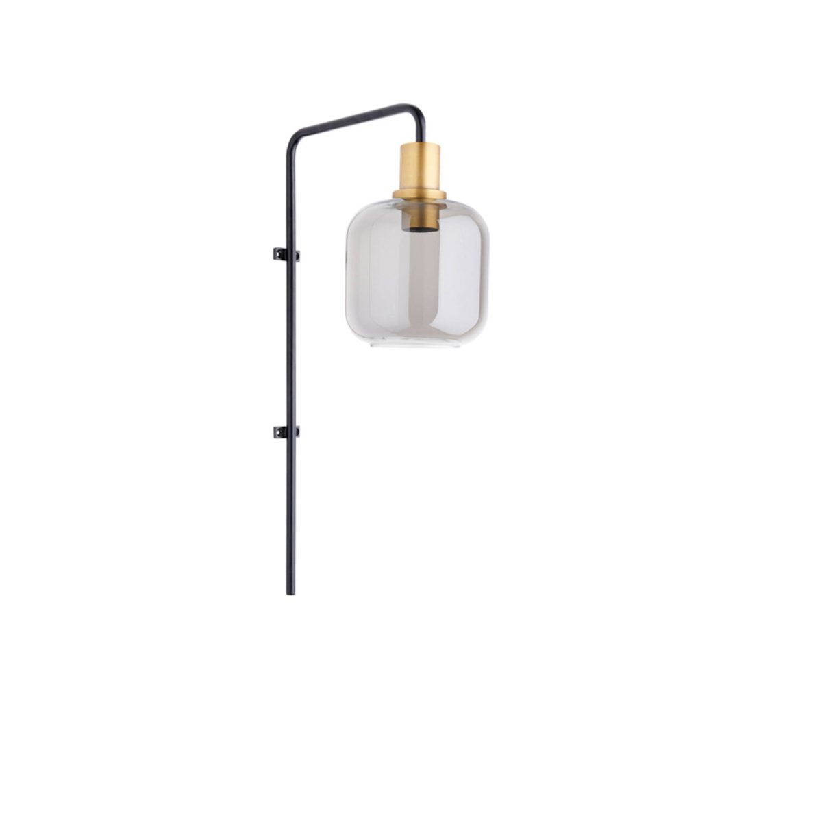 Lekar 32cm Svart vegglampe Fra Light & Living - 