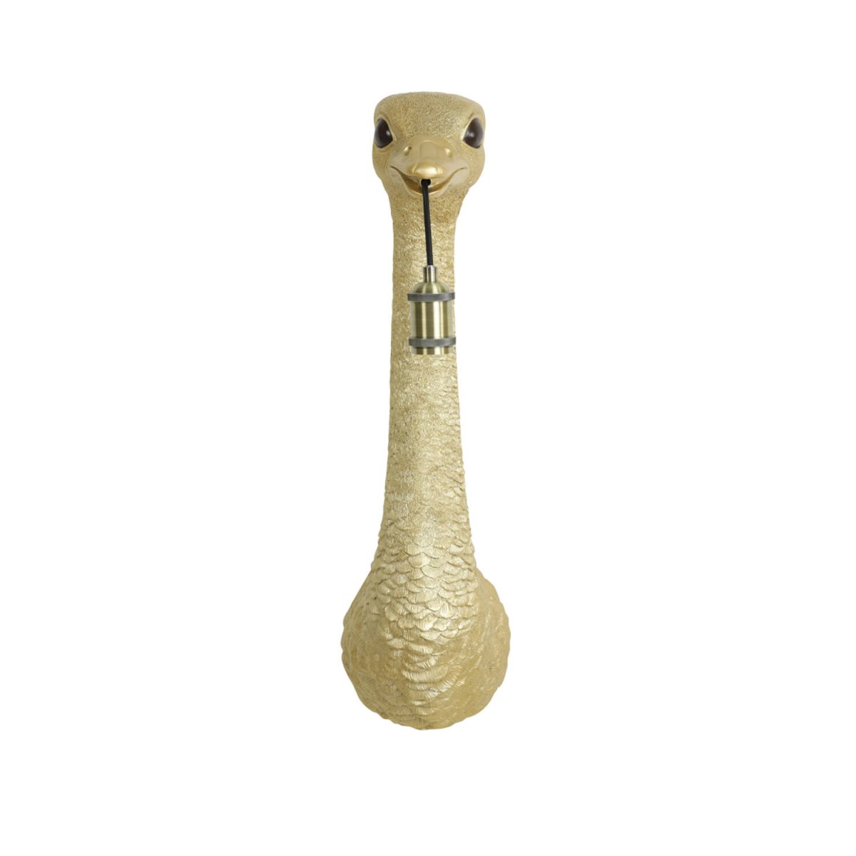 Ostrich 72cm Gull vegglampe Fra Light & Living - 