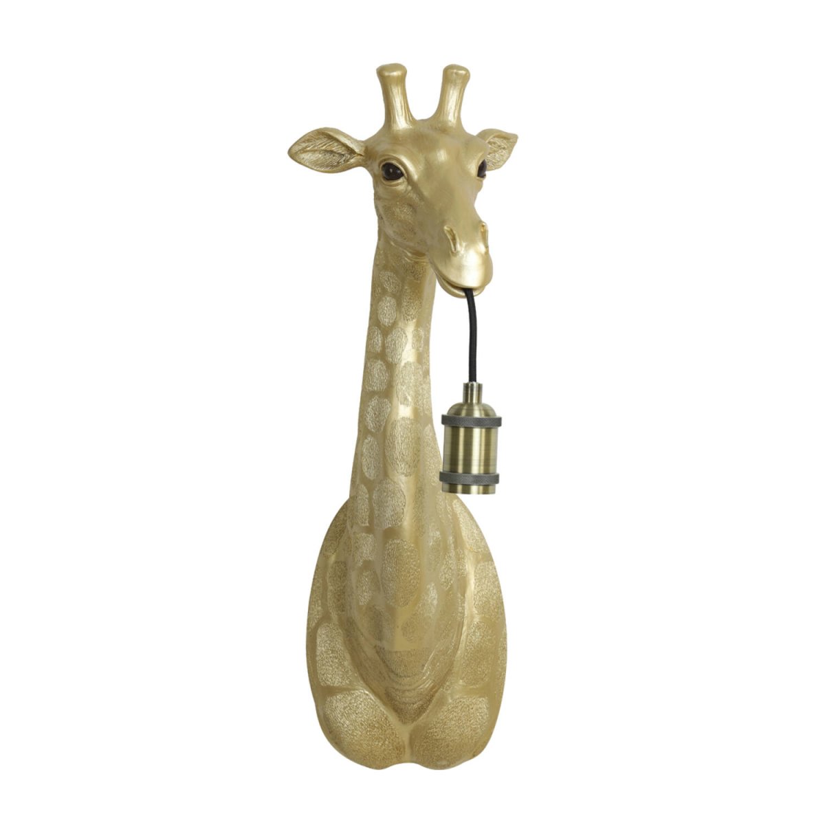 Giraffe 60cm Gull vegglampe Fra Light & Living - 