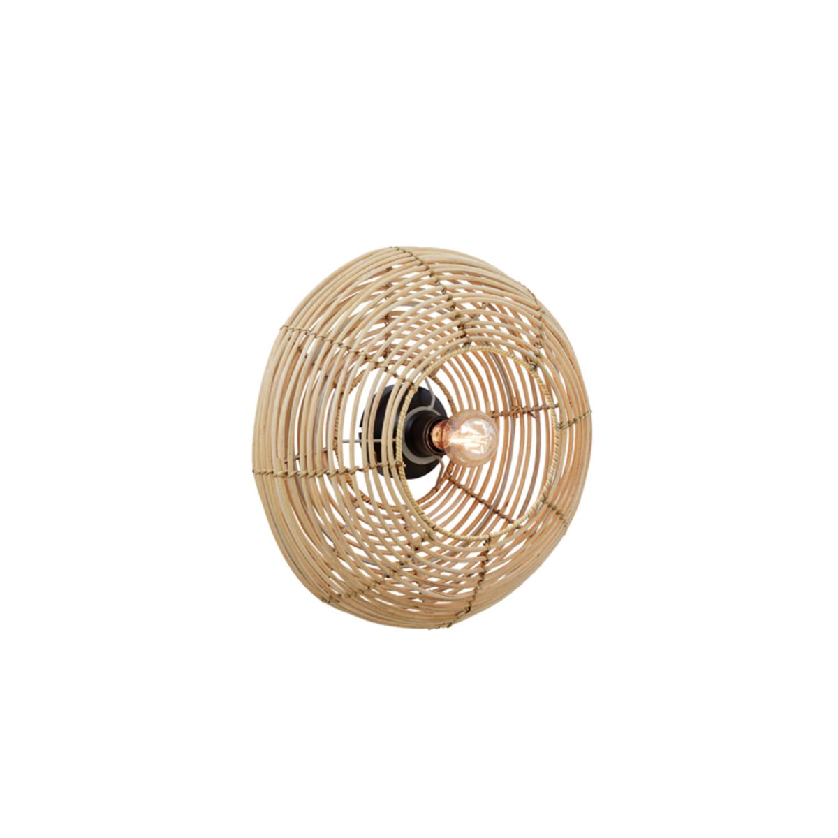 Milan Ø40 Natur vegglampe Fra Light & Living - 