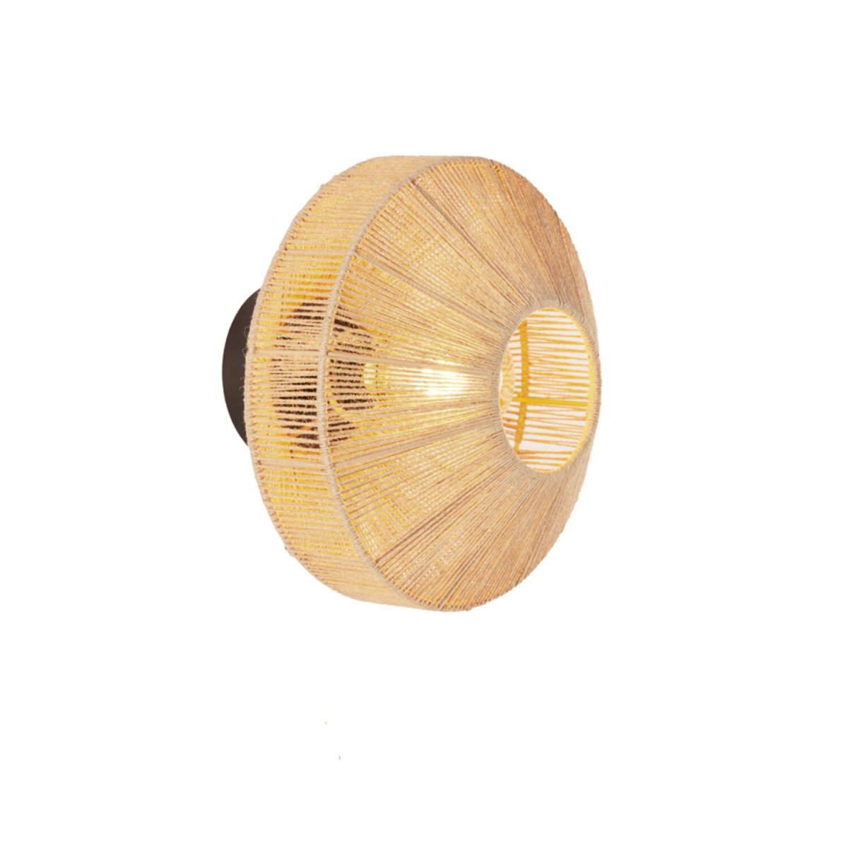 Lyra Ø30 Natur vegglampe Fra Light & Living - 