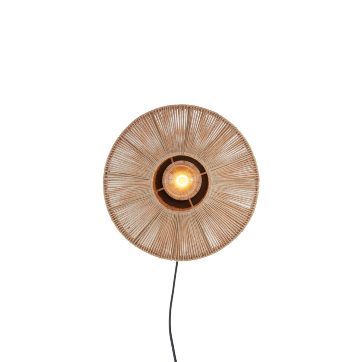 Lyra Ø30 Natur vegglampe Fra Light & Living - 