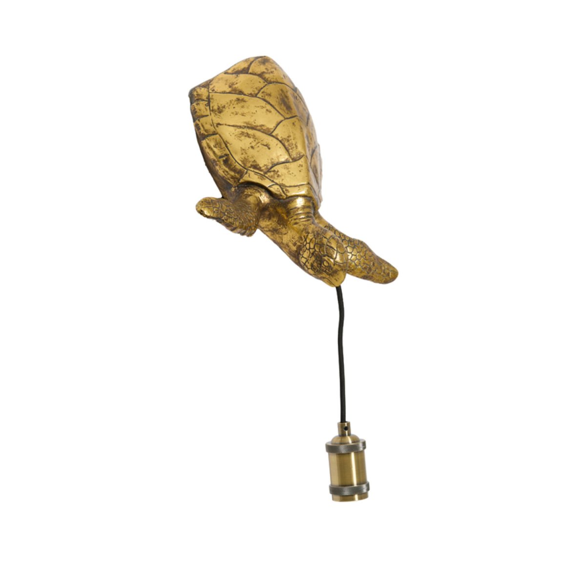 Turtle 20cm Bronse vegglampe Fra Light & Living - 