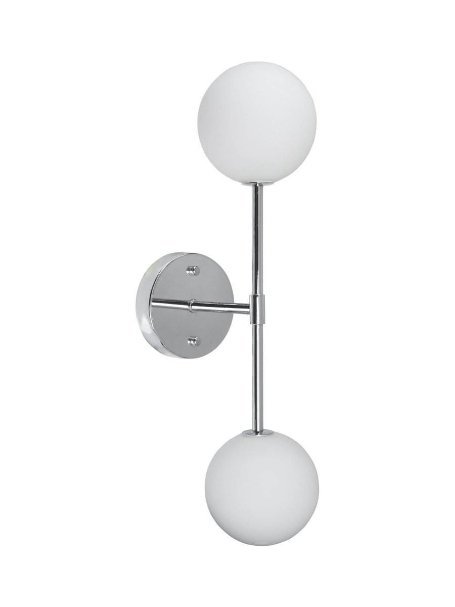 Sigma 50cm Krom baderomslampe Fra PR Home - Den er beskyttet mot fukt i IP23-klassifisering og passer godt i baderomsmilj&oslash;er.