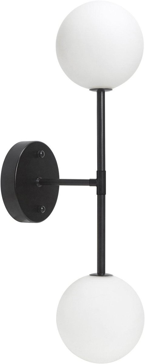 Sigma 50cm Svart baderomslampe Fra PR Home - Den er beskyttet mot fukt i IP23-klassifisering og passer godt i baderomsmilj&oslash;er.