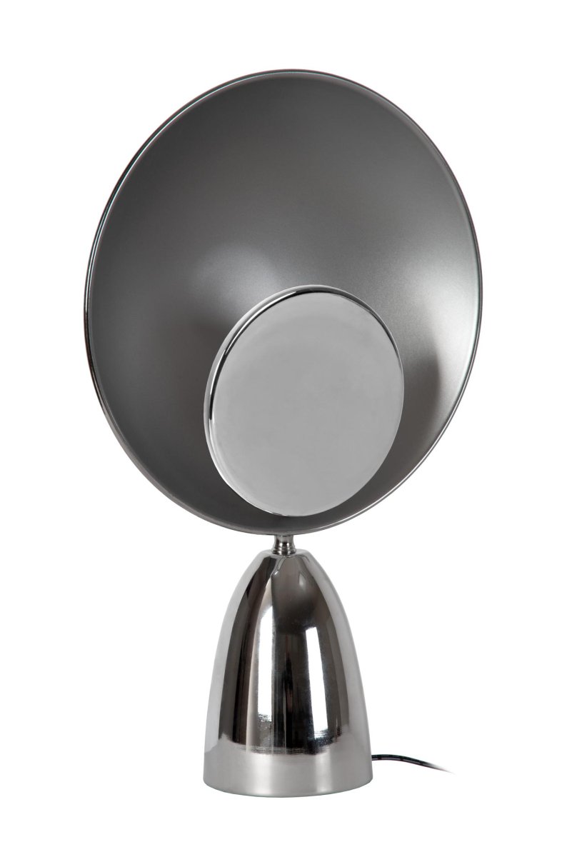 Castamar 40cm Krom bordlampe Fra Lucide - Plasser den i hjørnet av et rom eller på et skjenk for å umiddelbart skape en kul retro-atmosfære.