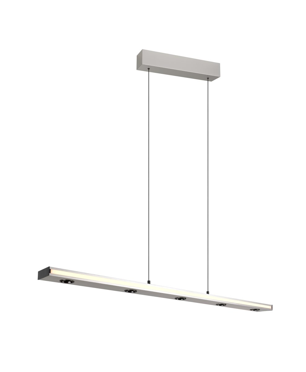 Graham 110cm Børstet stål Taklampe Fra Trio Lighting - 