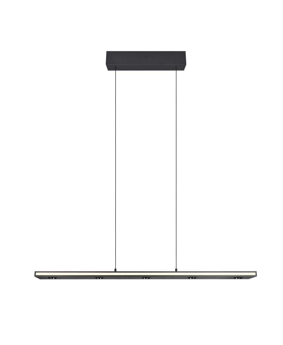 Graham 110cm Svart Taklampe Fra Trio Lighting - 