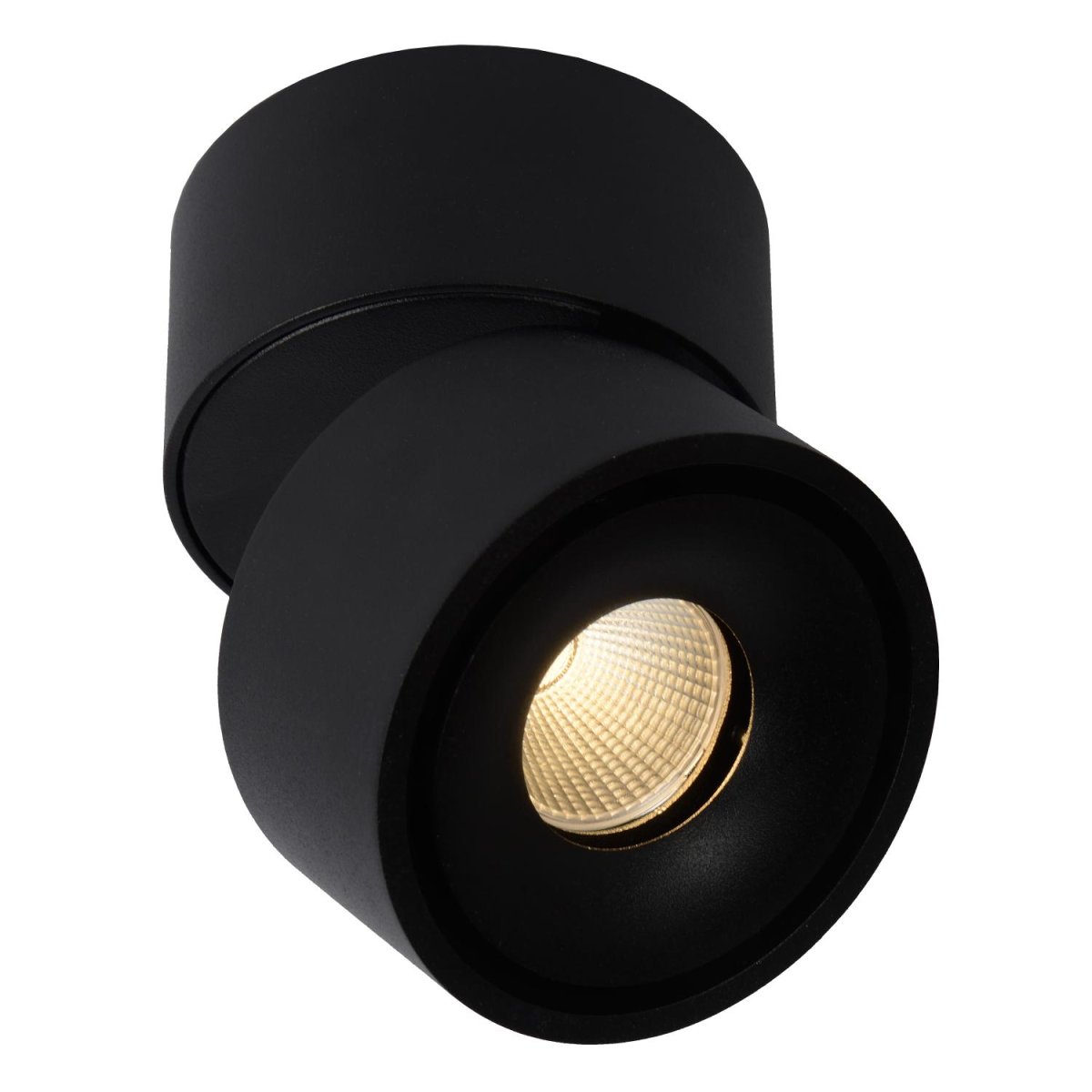 Yumiko Svart spotlight Fra Lucide - Unike produktegenskaper:Med integrert dimbar LED-lyskildeUtstyrt med varmhvitt lys (2700K)Lett å koble til en dimmer (ekskl.